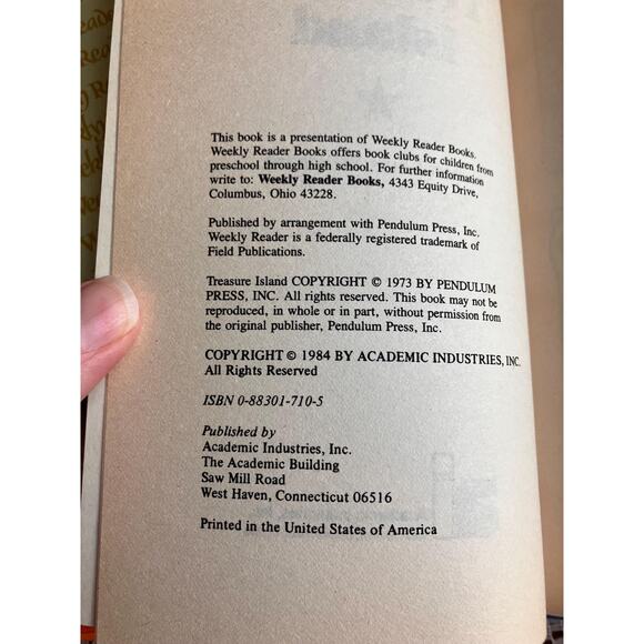 1984 Flip Comic Book: The Time Machine & Treasure Island - Picture 8 of 9